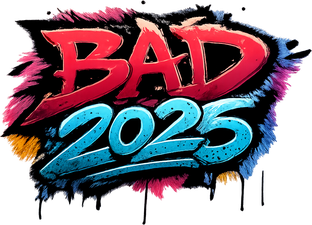 bad 2025 সাইটের উজ্জ্বল লোগো